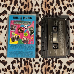 Cassette vintage des années 80 This Is Music Volume 2