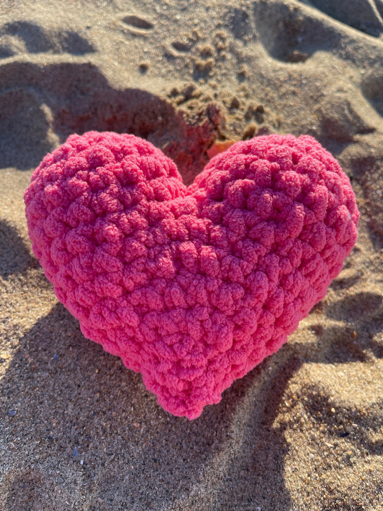Crochet heart plush heart amigurumi heart Valentine's | Etsy