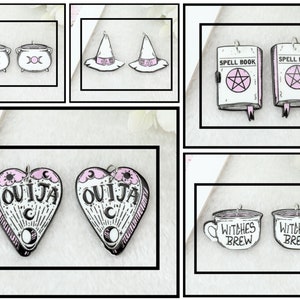 Witchy Pendants/Wicken/Jewelry /Taro/Witch/Planchette/Planar Acrylic
