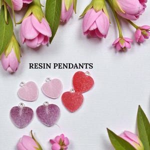 Resin Charms – Mixed Cute Pendants for Jewellery Making & DIY Crafts