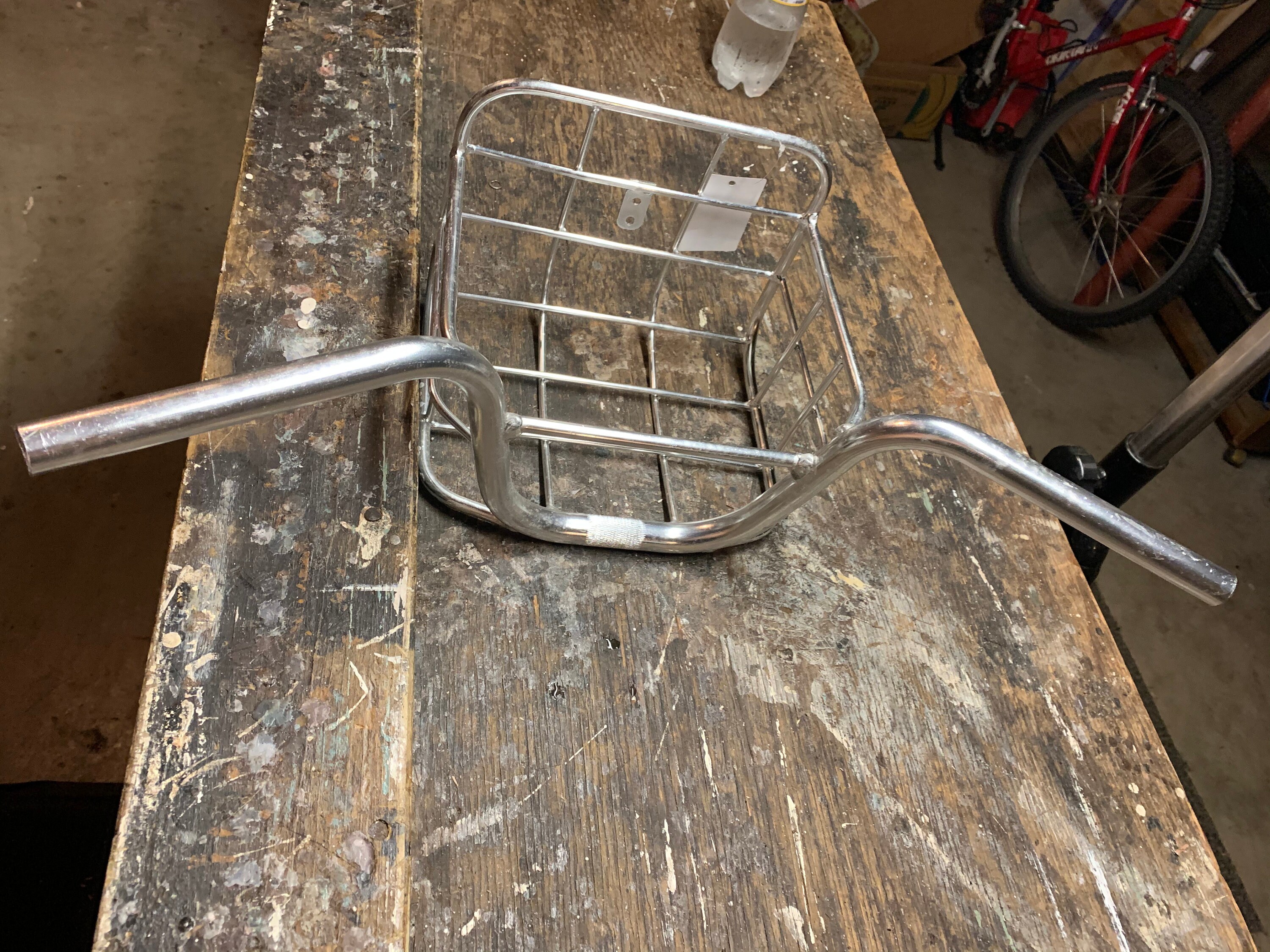 Bicycle HandleBar Basket Integrated Custom Lightweight Etsy