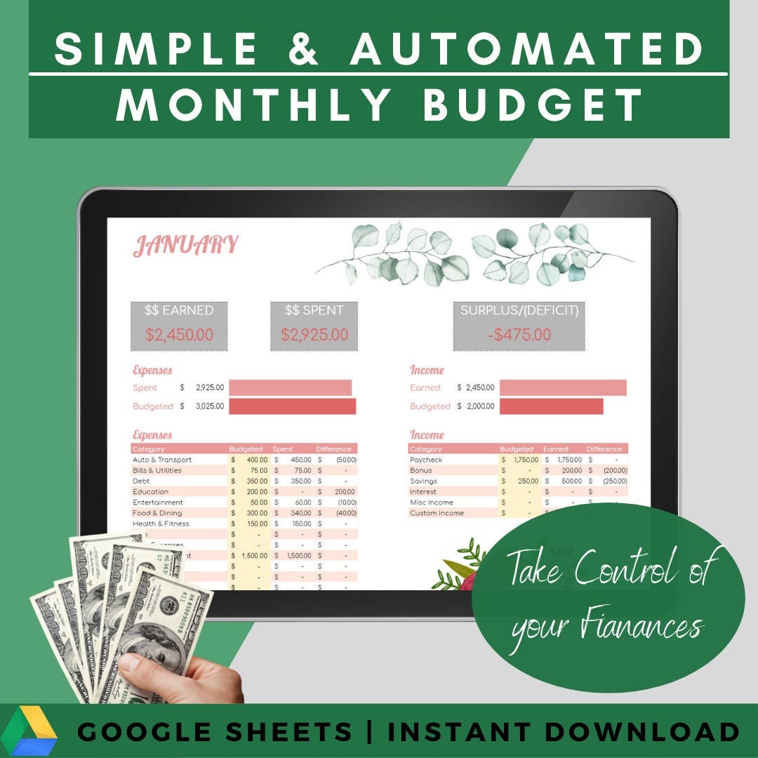 vs Expenses Tracker Template Monthly Budget Spreadsheet for vs Expenses Tracker Template Monthly Budget Spreadsheet for