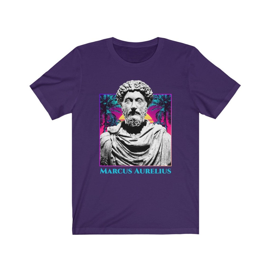 Marcus Aurelius Retro Unisex T-Shirt Philosophy Ancient | Etsy