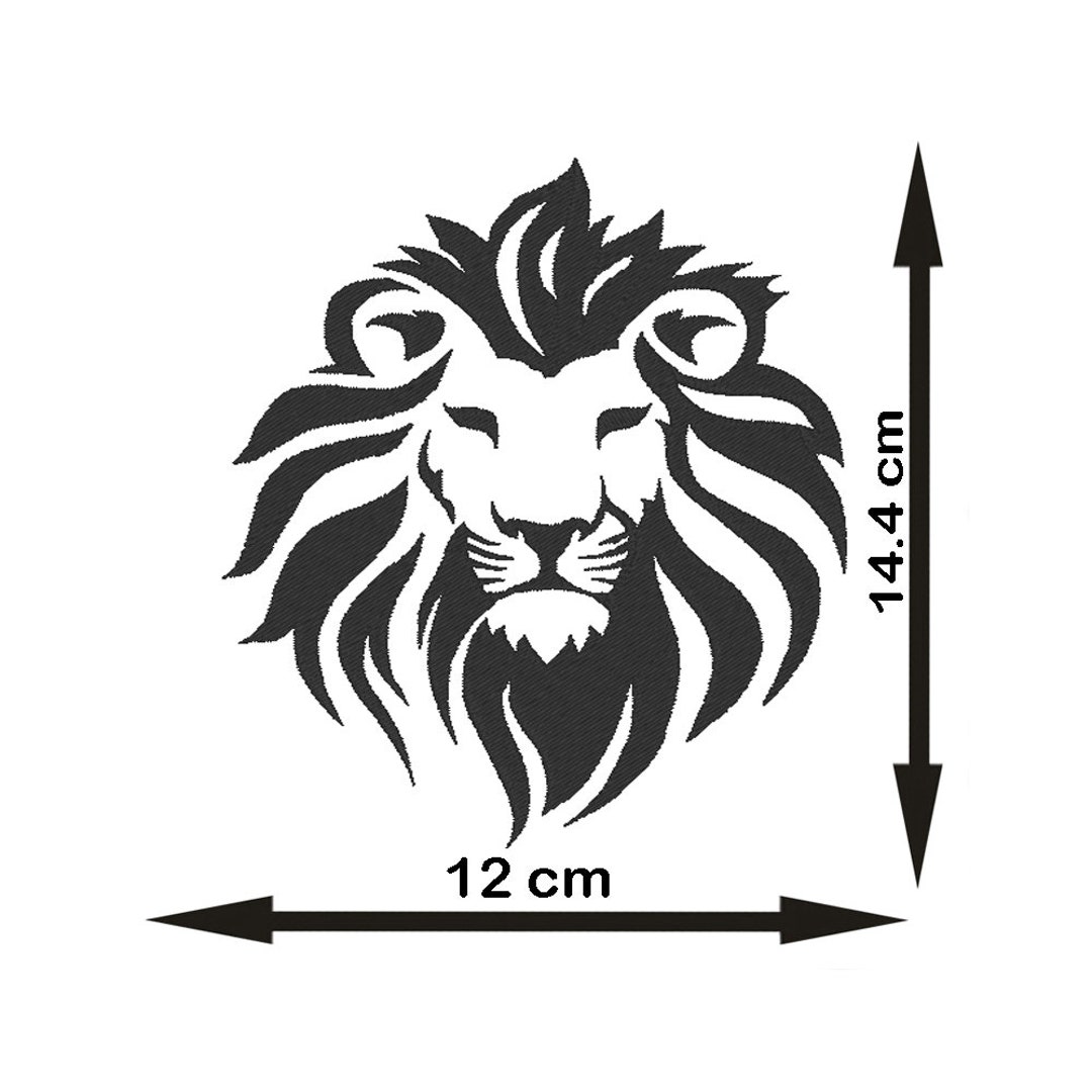 Brother Embroidery Design PES File Format Digital Download Lion Brother