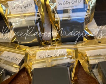 Cord Cutting Spell Kit - Find Relief From Toxicity and Ease Emotions From Your Life / Cut Out What No Longer Serves You!