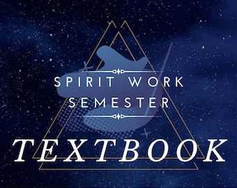 Spirit Work Semester SCHOOLBOEK / Leer werken met geesten / Beginnersvriendelijk