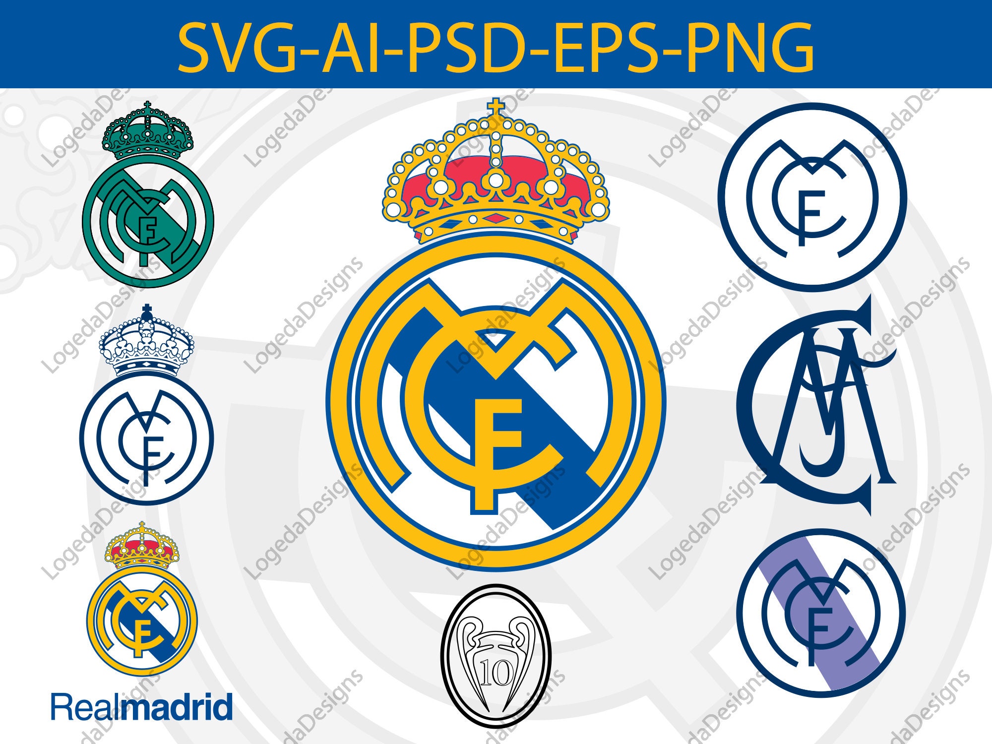 Real madrid logo - Etsy 日本
