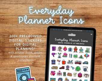 Digital Stickers, GoodNotes Stickers, Notability Stickers, Planner Stickers, Digital Planners, Digital Journal Stickers, Digital Calendars