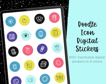 Digital Stickers, GoodNotes Stickers, Notability Stickers, Planner Stickers, Digital Planners, Digital Journal Stickers, Digital Calendars