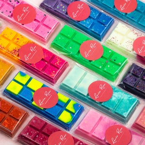 Handmade Soy Wax Melt Snap Bar: Highly Scented, Vegan, Cruelty-Free 50g