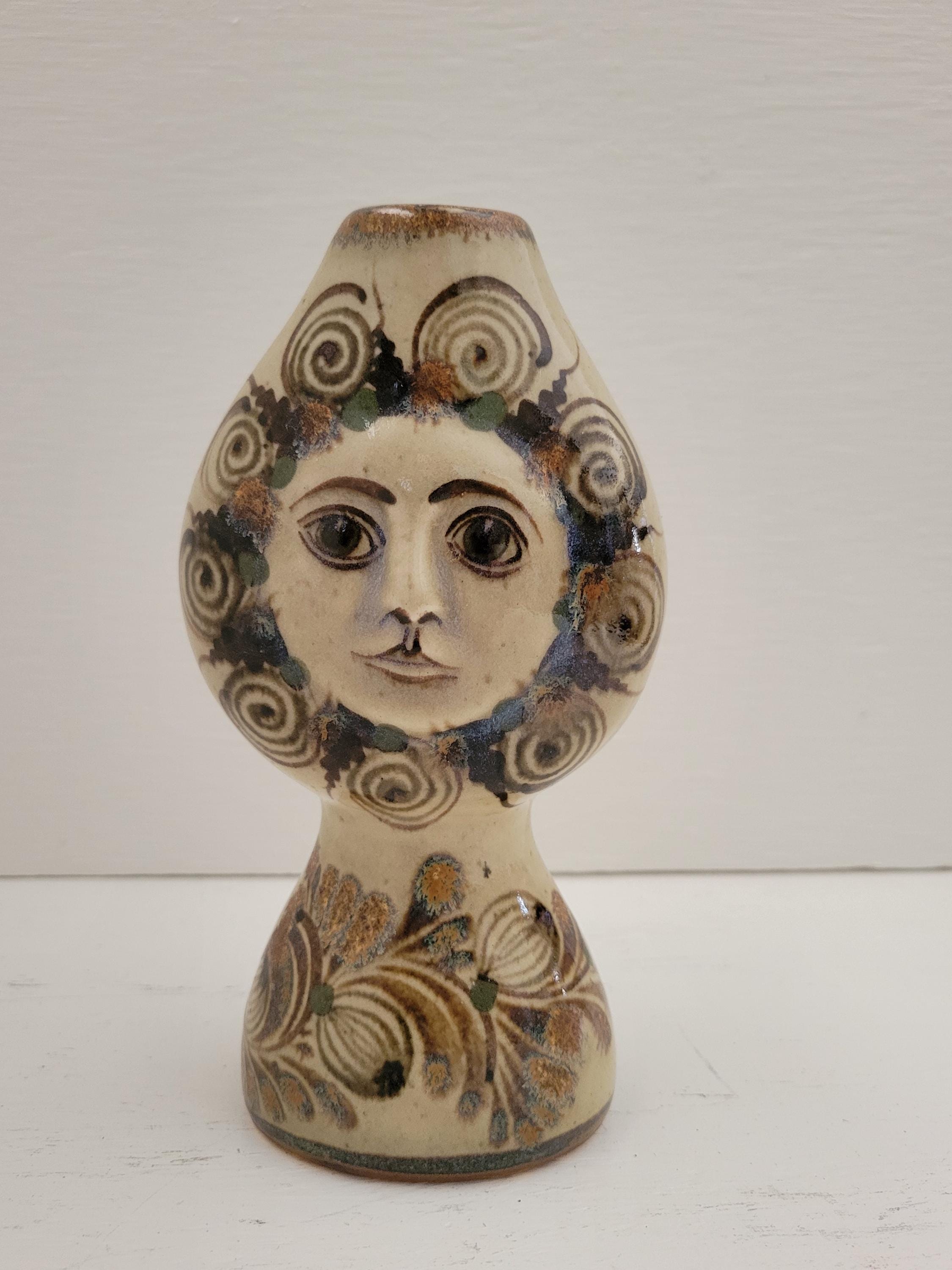 Carlos Villanueva ポット　陶器　ヴィンテージ　フォークアート Carlos Villanueva ポット 陶器 ヴィンテージ フォークアート Carlos