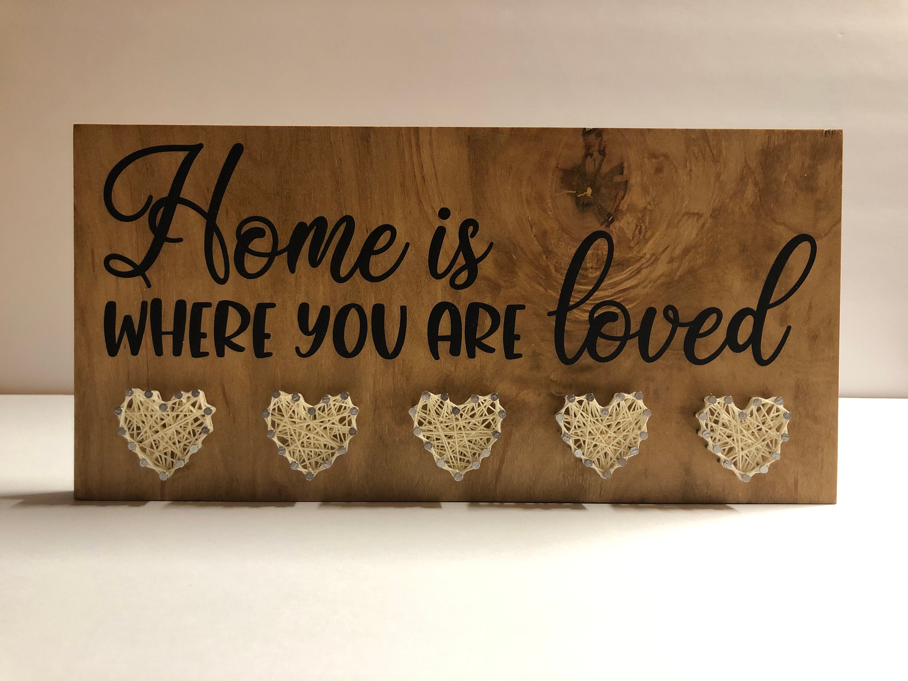 Home Is Where You Are Loved Etsy