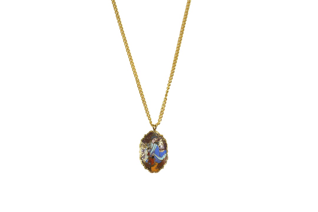 人気アイテムランキング(新品)  Gold 1970's Vintage Tone Cloisonne Orange Blue Purple Gold その他