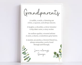 Download Grandpa Poem Etsy