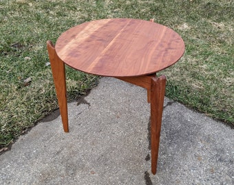 MCM Mid-Century Style End Table - Round