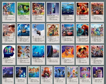 Stampe poster del film Disney Pixar, 6 x 4 pollici *Articolo fisico*