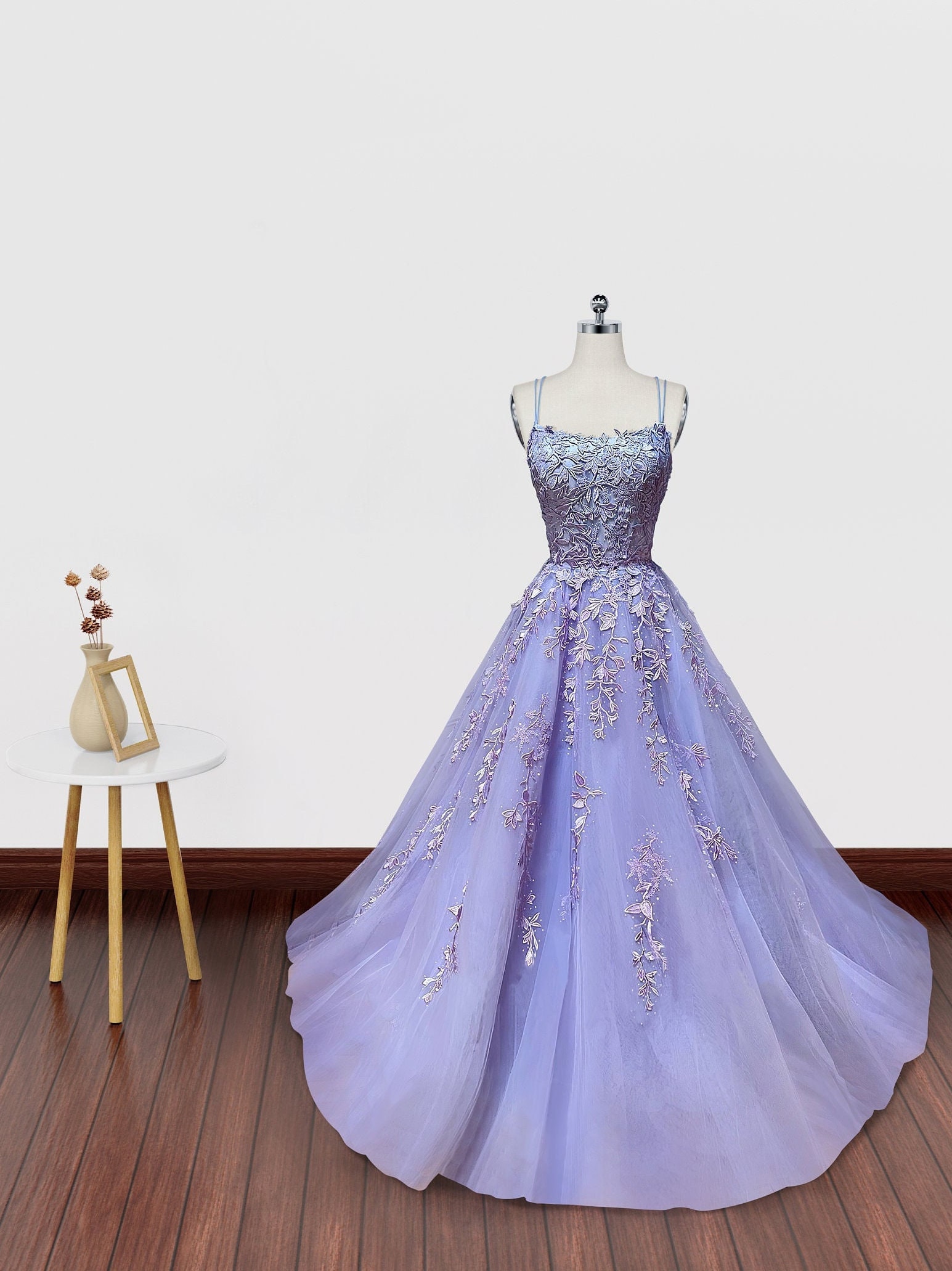 Lilac graduation dress hotsell