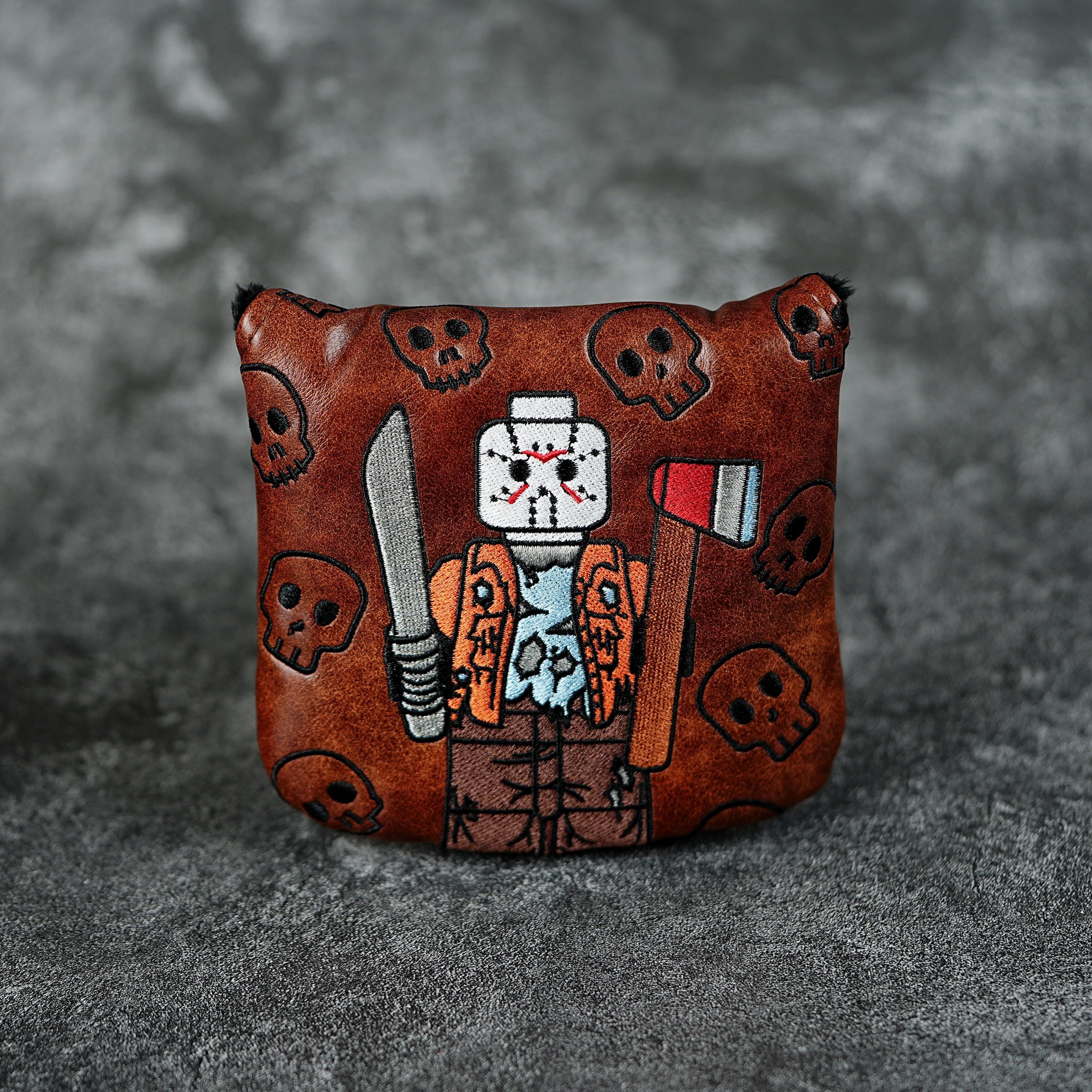 Jason Voorhees Inspired Center-shaft Mallet Putter Headcover for