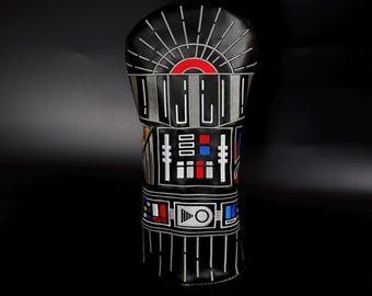 Dark Side Armor Darth Vader Inspired Golf Driver Headcover Fit Up to 460cc