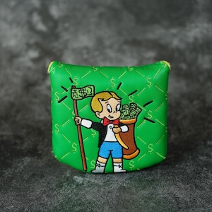 The Richest Kid Richie Inspired Center-Shaft Mallet Putter Headcover For LAB DF3