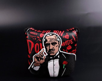 New Magnetic Mafia Boss Golf Mallet Putter Headcover Fit Taylormade Spider