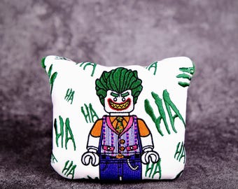 Mini "Gotham" Joker Inspired Mallet Putter Headcover Limited Edtion