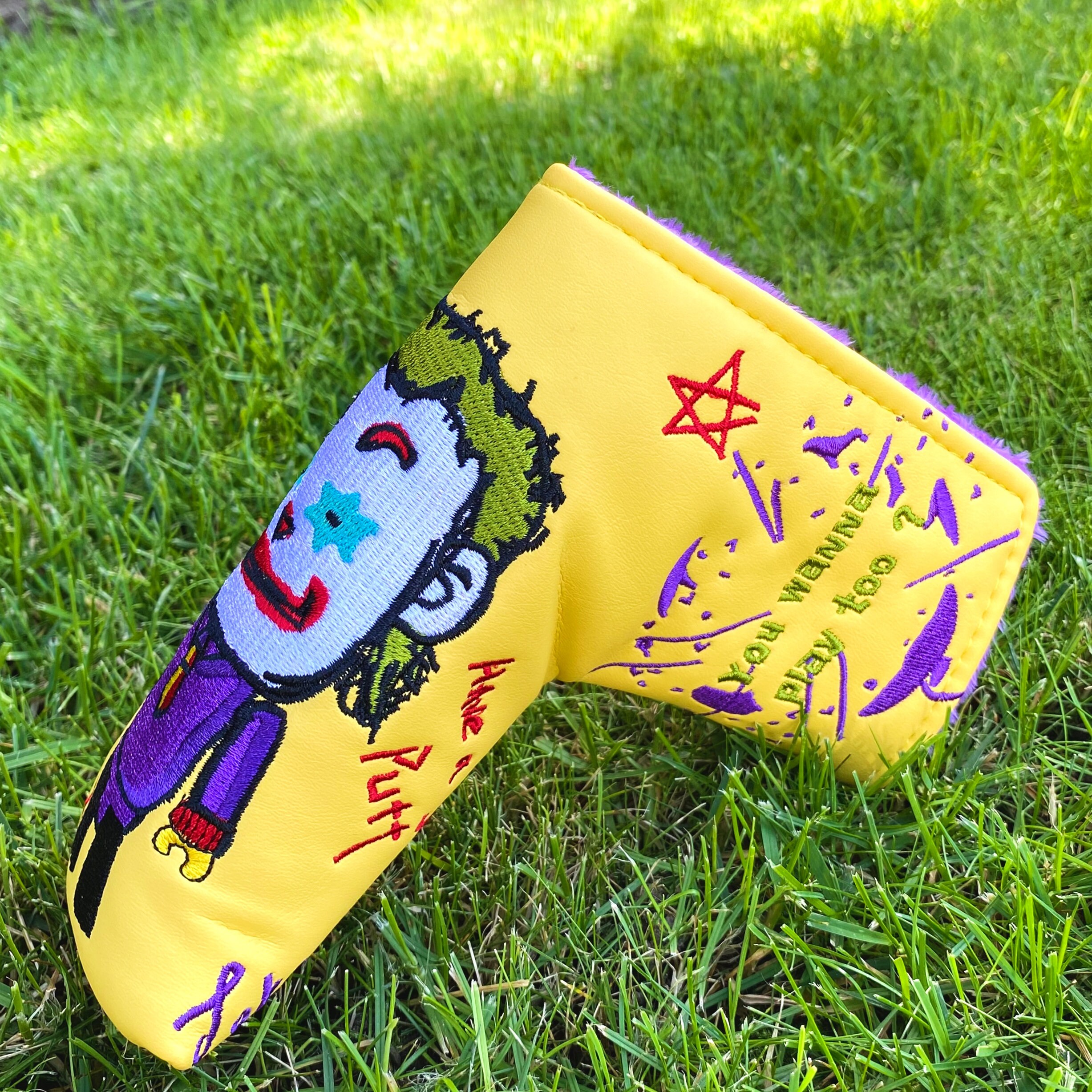 Neue SHOWHAND GOLF Joker Putter Headcover Custom Original Etsy