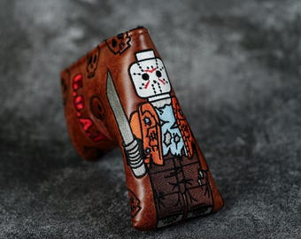 Jason Voorhees Friday 13th Inspired Blade Putter Headcover Fit Scotty Cameron