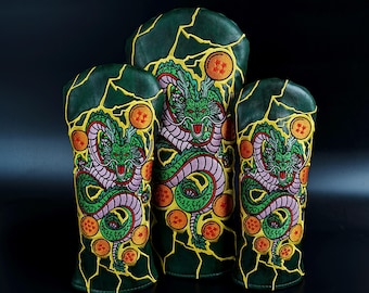 New Shenron Dragon Inspired Golf Driver/FW/Hybrid Headcover