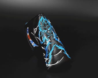 NEW Magnetic Saiyan Prince Vegeta Inspired Blade Putter Headcover