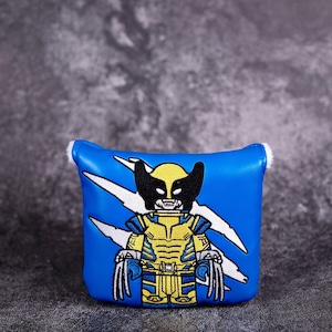 NEW Magnetic Mini Wolverine Inspired Mallet Putter Headcover