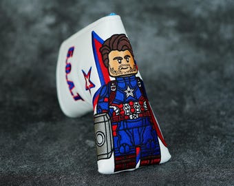NEW Super Soldier Avenger Inspired Blade Putter Headcover Fit Scotty Cameron