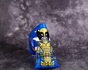 NIEUW op magnetische mini-wolverine geïnspireerde headcover voor bladputter