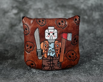Jason Voorhees Inspired Mallet Putter Headcover Fit TM SPIDER