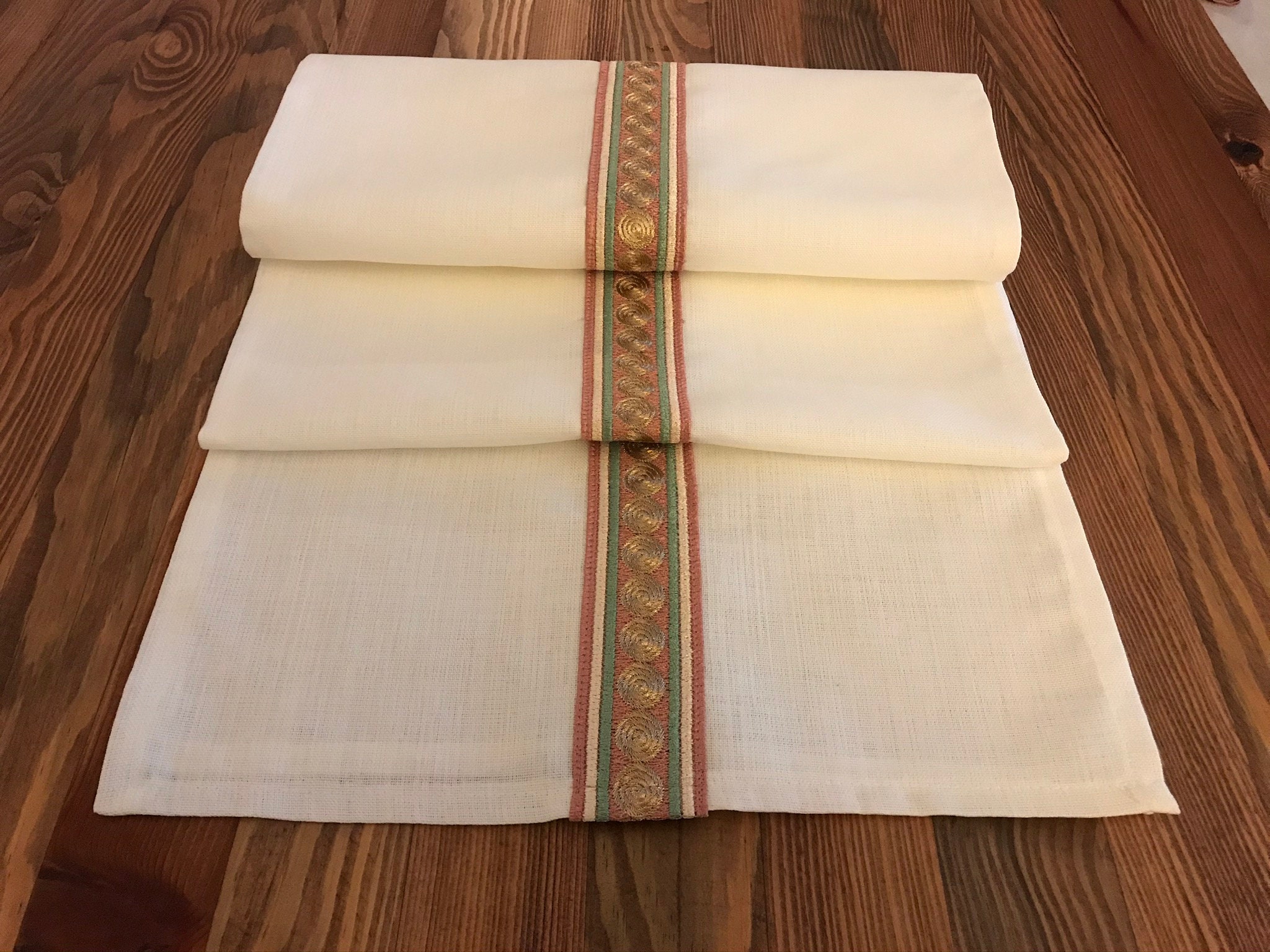 Runner for Table Table Linens White Long Table Runner House Etsy Hong