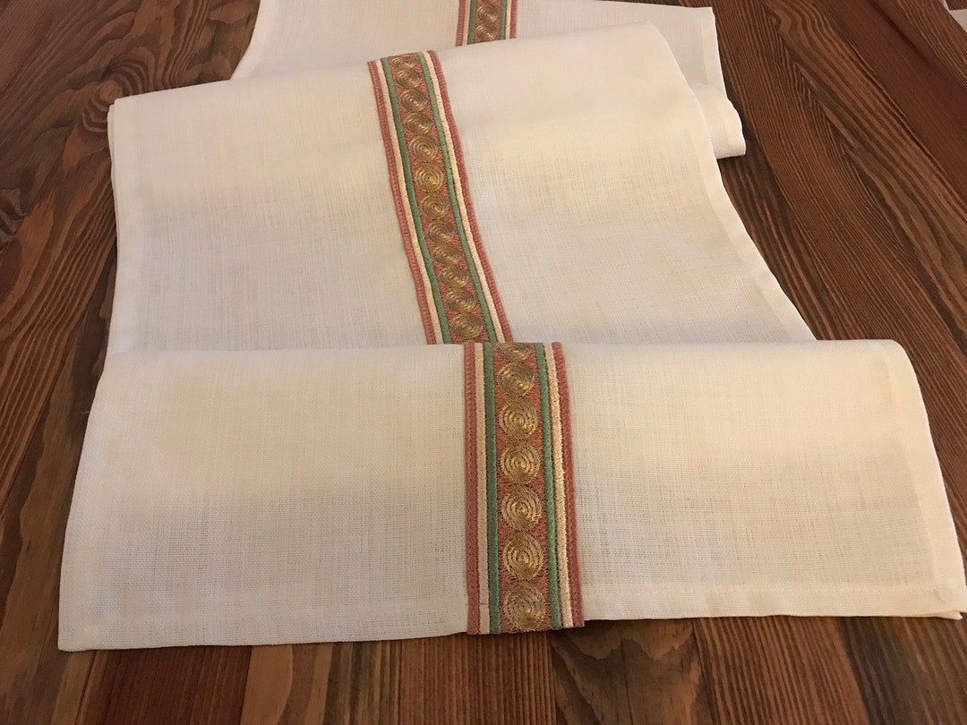 Runner for Table Table Linens White Long Table Runner House Etsy Hong