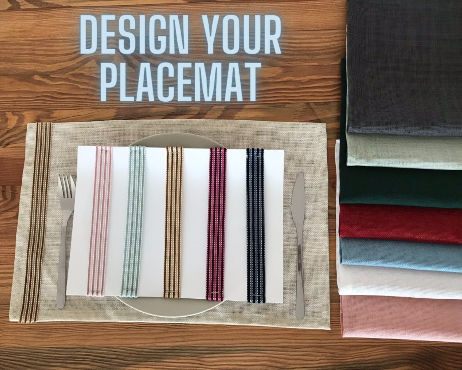 Personalized PlacematsPlacemats Linen Custom Placemats Etsy