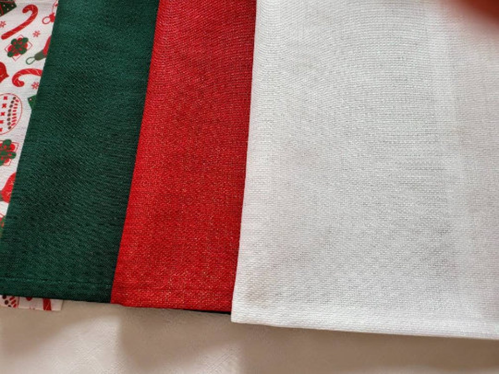 White Placemat Placemat Set of 4 Placemat Set Etsy