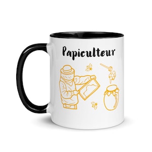Mug Grandpa Beekeeper Gift Grandpa Grandfather Bees Hive Honey Garden Original Mug Birthday Party Papiculteur Apiculture