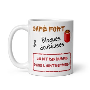Mug Cup Office Work Colleague Humor Humorous Coffee Coffee Gift Friendly Secret Santa Departure Joke
