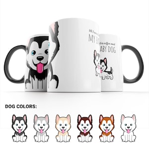 Husky Coffee Mug for dogmums