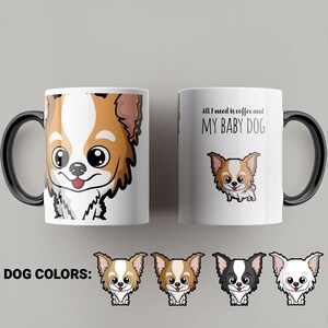 Chihuahua Coffee Mug. Mug for dog lovers. Mug for dog mom. Coffee mug for dogmums and dogdads