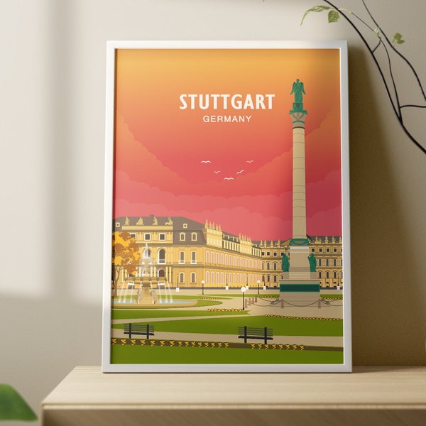 Stuttgart sunset