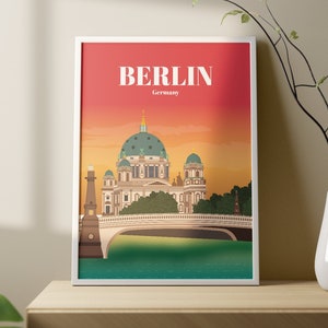 Berlin Cathedral sunset