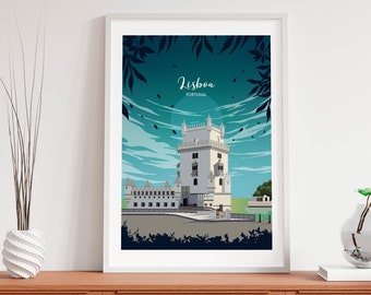 Poster de la Ciudad de Amsterdam. Impreso en papel de alta calidad. Posters para viajantes.