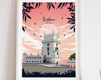 Poster de la Ciudad de Amsterdam. Impreso en papel de alta calidad. Posters para viajantes.