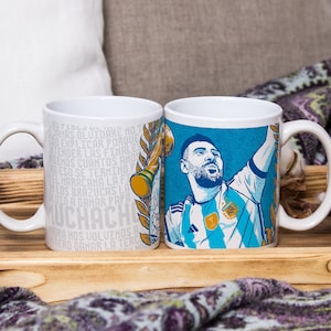 Lionel Messi mug - Champion 2022