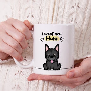 German Sheperd Coffee Mug for dogmums