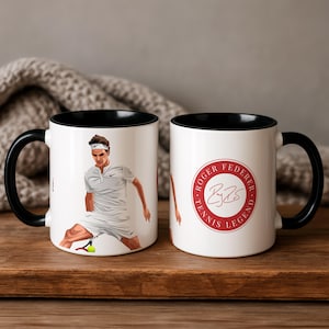 Tazza Roger Federer - Leggenda del tennis
