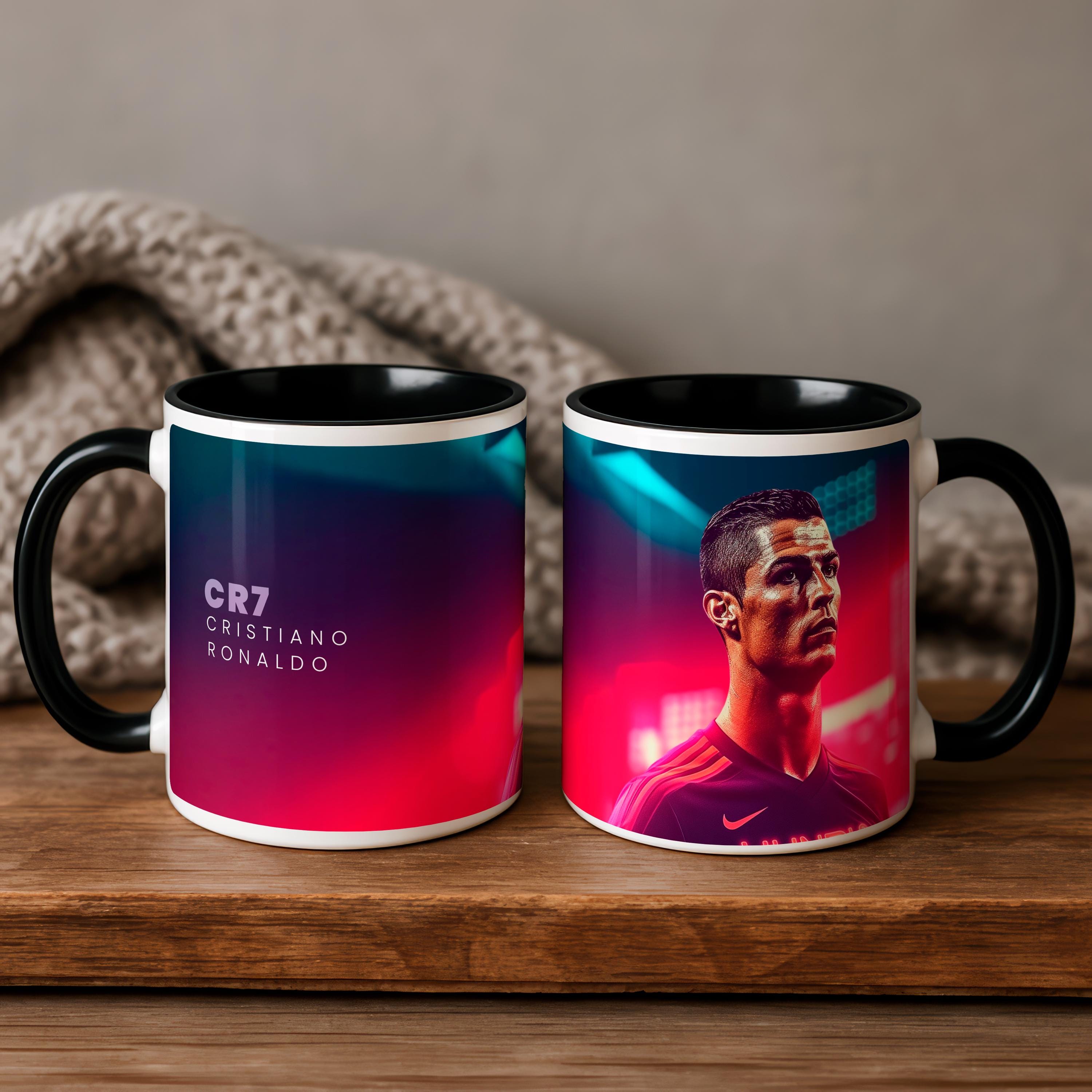 クリスティアーノ・ロナウド CR7 - コーヒーマグ - Etsy 日本